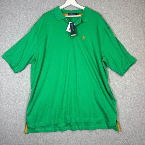 U.S. Polo Assn. Other - Brand New US Polo ASSN. Men's 2XL Luxury Feel Short Sleeve Polo Shirt Green